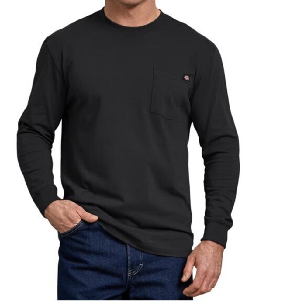 🌷 Dickies Heavyweight Long-Sleeve Crew-Neck T-Shirt